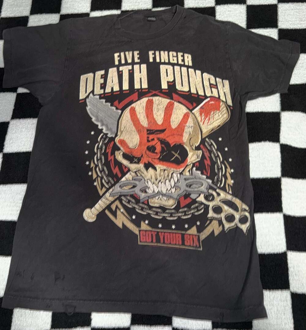Five Finger Death Punch Got Your Six Tour 2018 Graphic T-Shirt